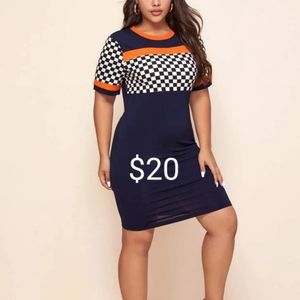 Checkered (top) dress